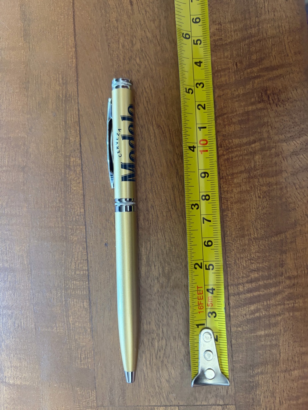 Modelo Cerveza Gold Retractable Pen (Set of 3)